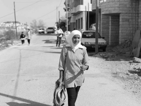 Gervasio Sánchez con los refugiados de Palestina, fotografía 3