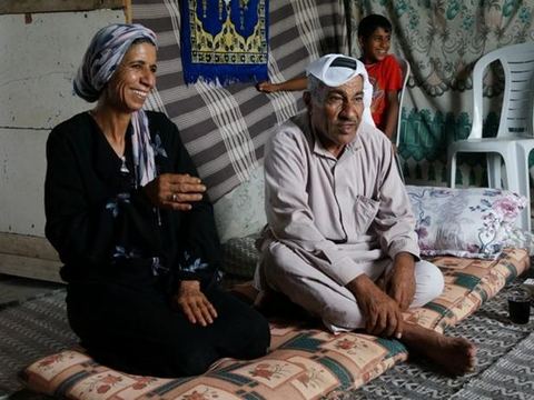 Gervasio Sánchez con los refugiados de Palestina, fotografía 8