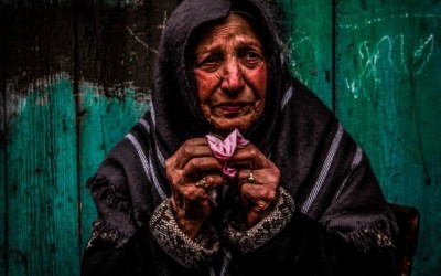 El desalojo de dos ancianas palestinas en la ciudad de Hebrón