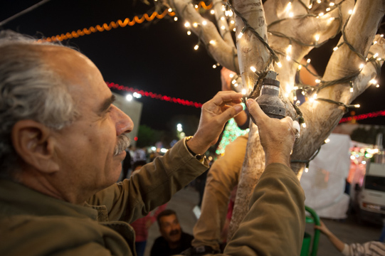 Un mensaje desde la ciudad de Belén: «todo lo que quiero para Navidad es Justicia».