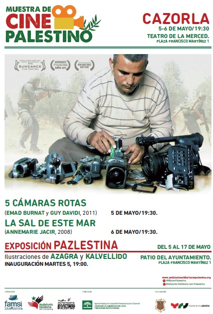 Muestra de cine palestino en Cazorla, 5 y 6 de mayo