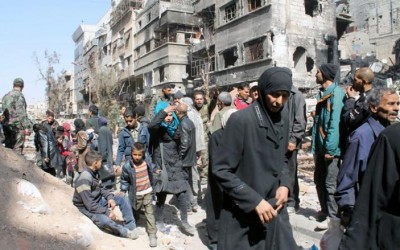 La desnutrición aflige a los residentes del campo de refugiados de Yarmouk