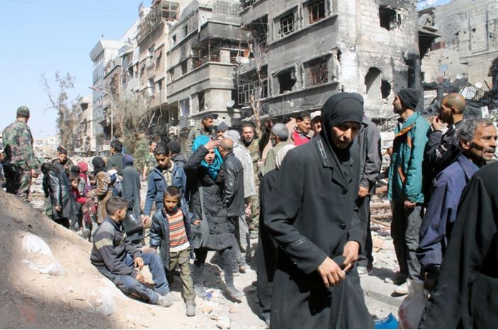 La desnutrición aflige a los residentes del campo de refugiados de Yarmouk