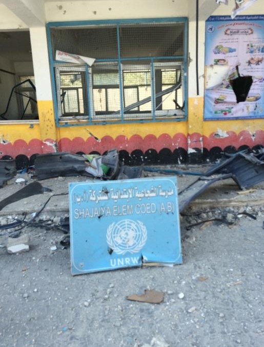 UNRWA se quedará sin dinero este mes para reconstruir Gaza