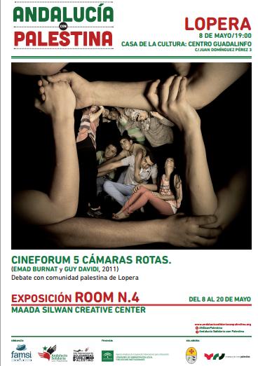 Cine-fórums sobre Palestina en Lopera, Montoro y Nerva
