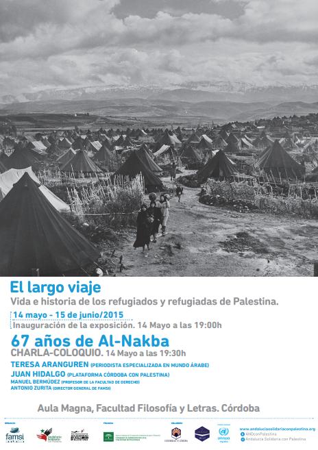 Famsi y la UCO conmemoran en Córdoba  el 67 aniversario de la Nakba palestina