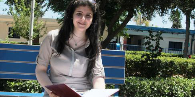 Nada Shawaheen, una brillante estudiante refugiada de Yarmouk